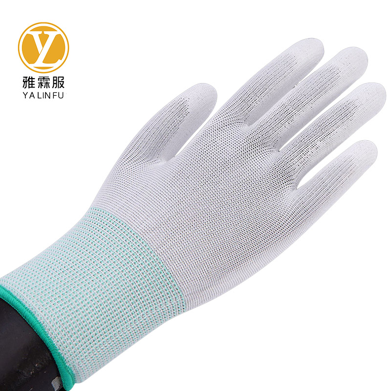 雅霖服 PU防静电手套LF12390 双高清大图