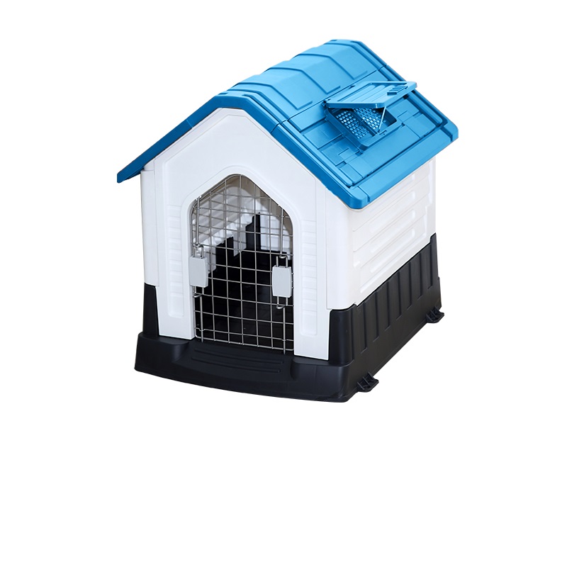 宠物狗户外狗窝夏季凉窝防雨带厕所大小型犬室外狗屋可拆卸狗房子