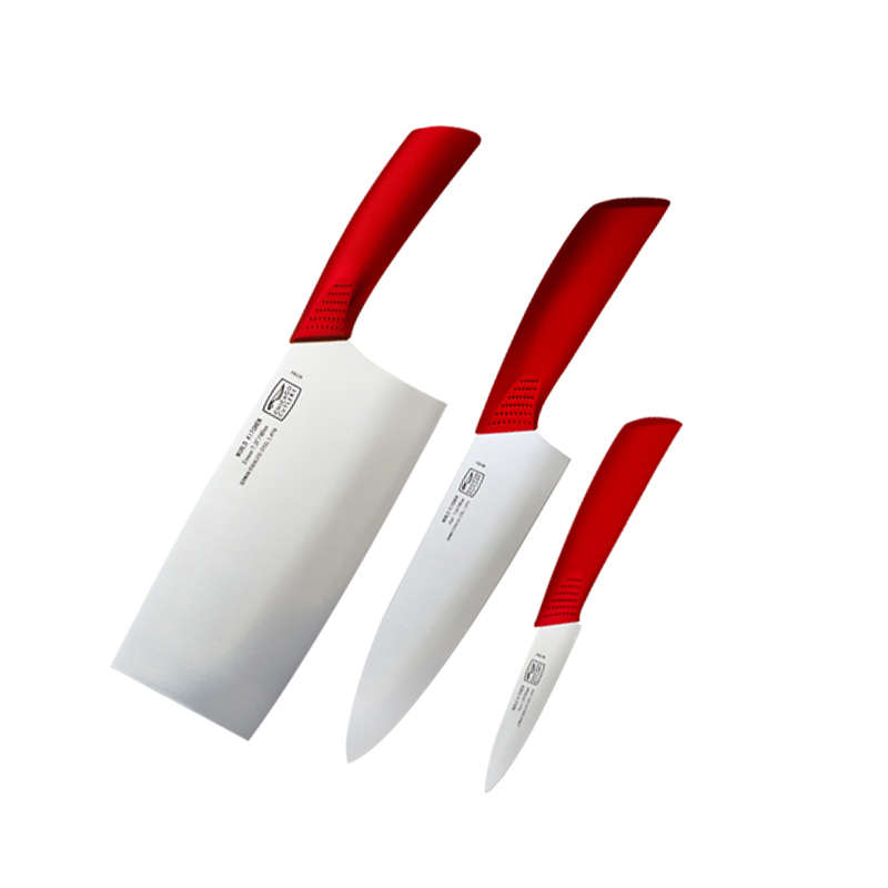 康宁(world kitchen)芝加哥刀具套装摩登波尔多红系列德国4116不锈钢