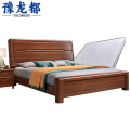 豫龙都床+床头柜+床垫1.2m套