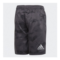 阿迪达斯儿童(adidas kids)夏季童装男大童梭织速干运动短裤CF7145