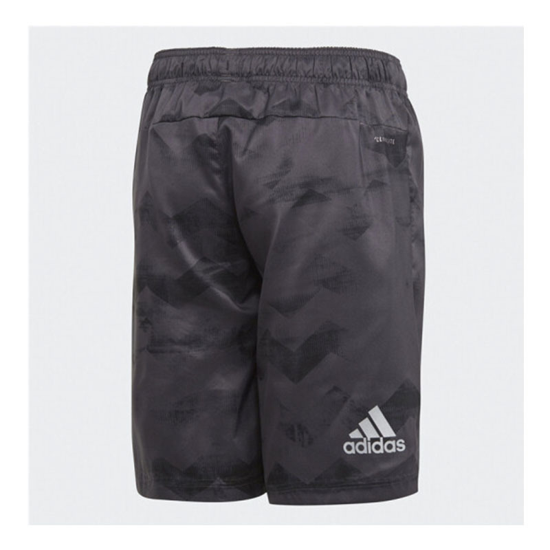 阿迪达斯儿童(adidas kids)夏季童装男大童梭织速干运动短裤CF7145