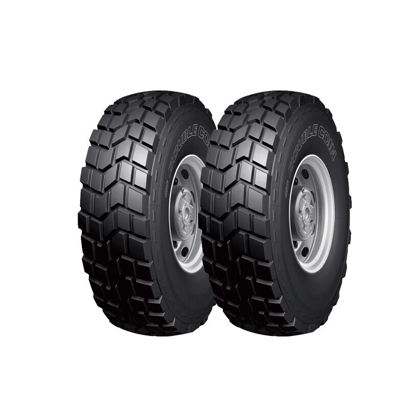 双钱14.00-20陕汽SX2190铁马XC2200轮胎(越野尼龙胎带内胎垫带)