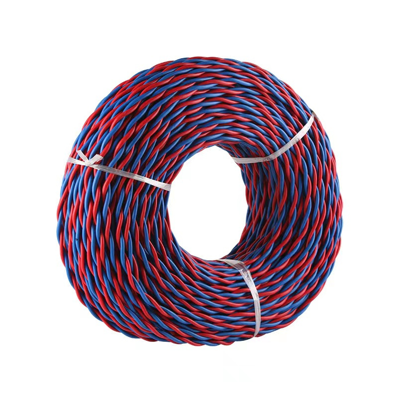 廷穗(TINGSUI)铜芯聚氯乙烯绝缘双绞连接软电缆RVS-2*2.5 单位:圈高清大图