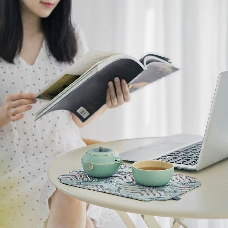 万仟堂(EDENUS) 旅行茶具 平安客 便携功夫茶具套装 快客杯图片