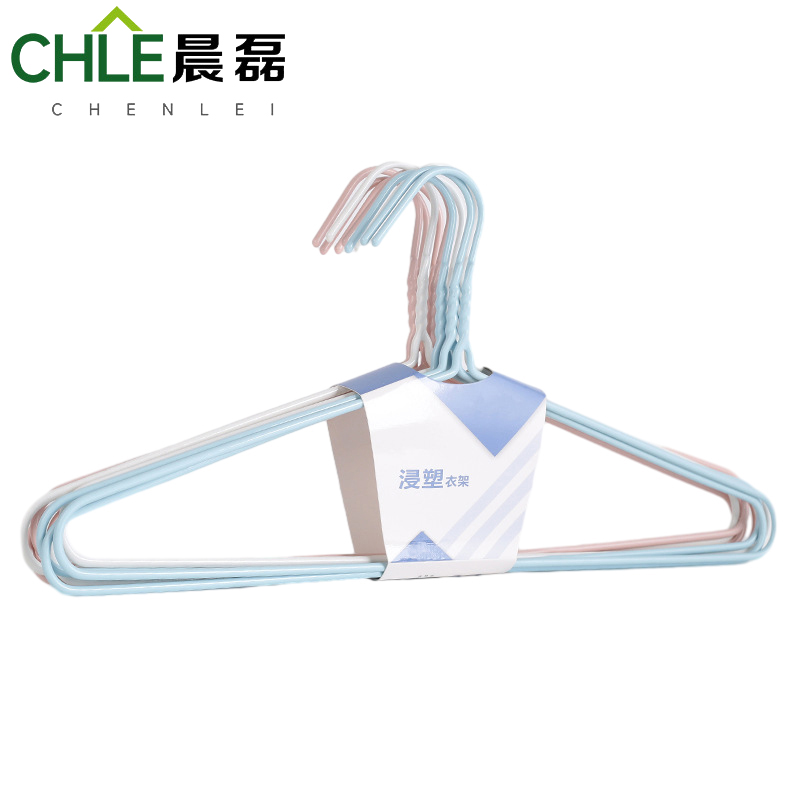 晨磊浸塑衣架43*4.2*20cm/组高清大图