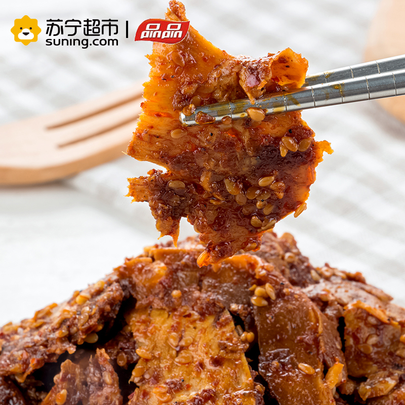 品品 牛板筋麻辣味40g