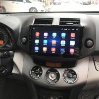 07-12旧款一汽丰田RAV4安卓智能大屏导航车机中控显示音响一体机