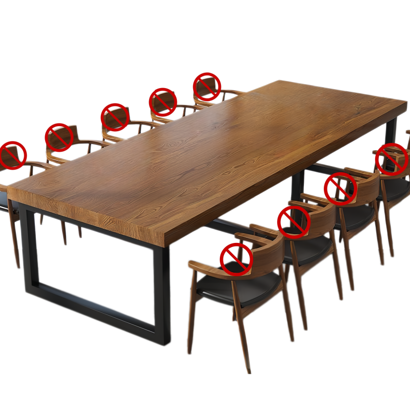 实木会议桌B款高清大图