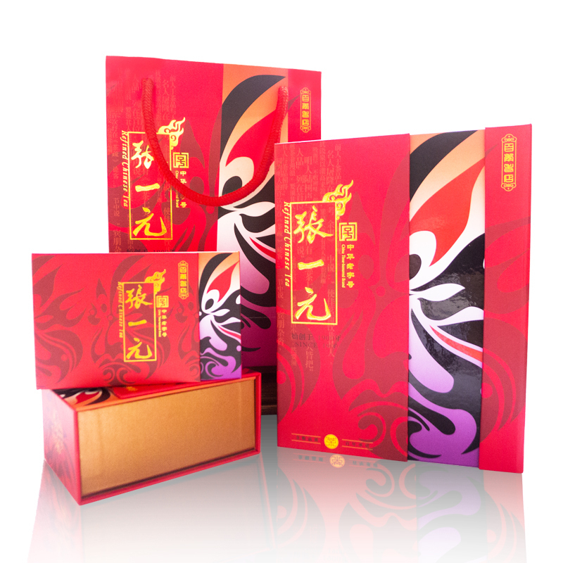 张一元 一级 茉莉花茶 红脸谱 100g