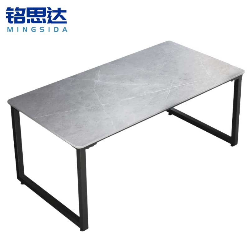 铭思达岩板书桌高清大图