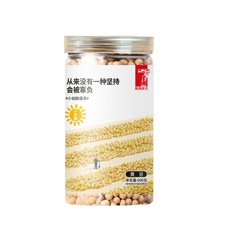 陇间柒月 黄豆罐装/(600g)高清大图