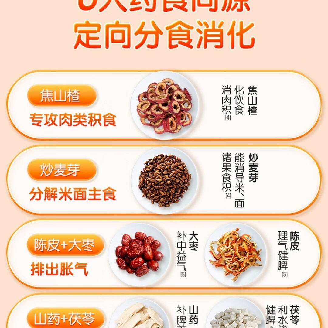 哈药 三精山楂麦芽口服液30支含益生元儿童成人防积食助消化调理脾胃高清大图
