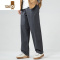 YANXU工装裤上班男直筒裤子日系复古潮流阔腿美式高街宽松休闲裤