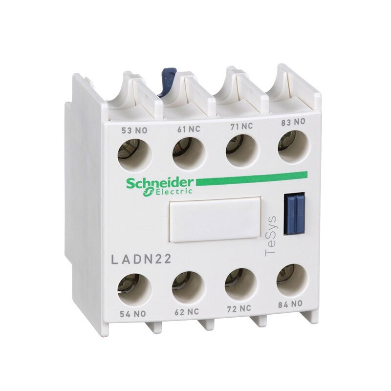 施耐德(Schneider) 接触器辅助触点 Tesys 接触辅助触点模块 2NO+2NC:2APN22A(单位:个)