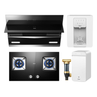 [全屋净水]老板(ROBAM)烟灶套餐 油烟机灶具净水器27N0H+57B0+JV332A-600G+GX03+GL05