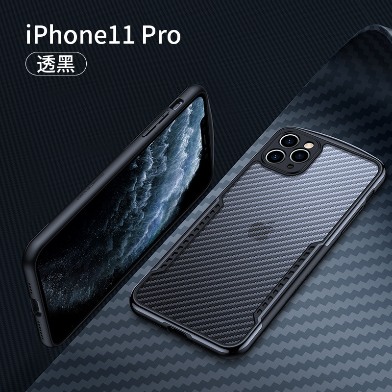 讯迪适用苹果13ProMax手机壳新款iPhone13Pro手机套12pro镜头全包Max防摔透明硅胶por保护套创意男