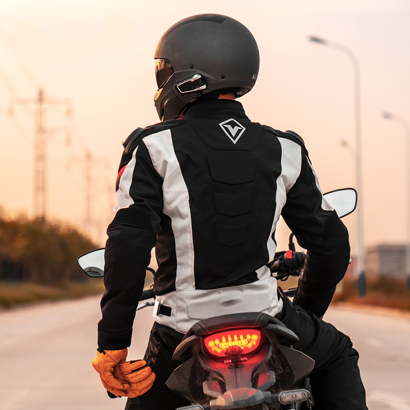 闪电客骑行服男摩托车拉力服套装四季防摔骑士装备女机车服冬季保暖