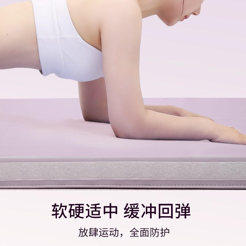 PROIRON普力艾 健身革垫2440*910*40mm四折高级黑高清大图