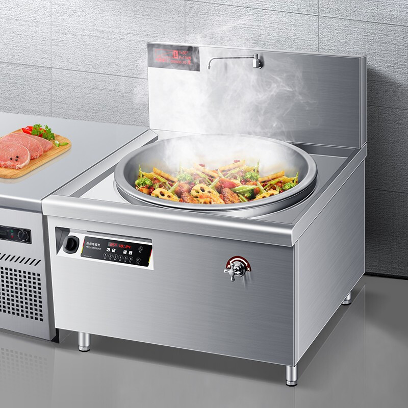 德玛仕 大功率商用电磁大锅灶 电磁炉学校食堂酒店电灶台hy-90dc-25单