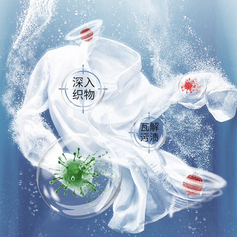 美穗吉家 洗护合一洗衣粉500 g高清大图