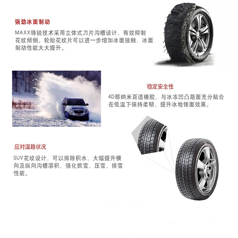 TENDZONE 邓禄普 轮胎 285/65R17 116R 雪地胎(单位:条)高清大图