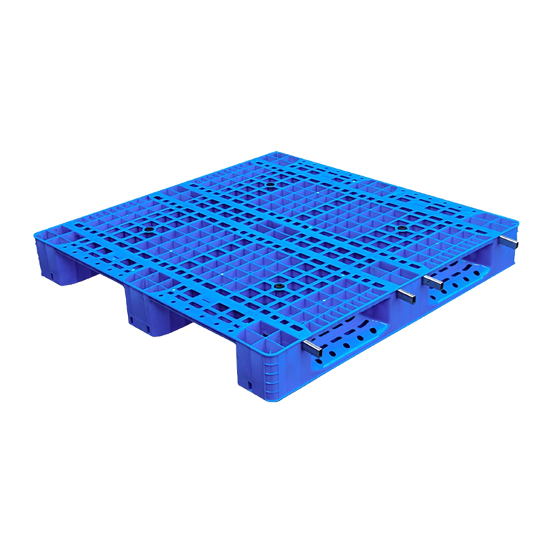 臻远ZY-TP-22塑料托盘网格川字叉车托盘仓库防潮垫卡板 1111川字托盘加4钢
