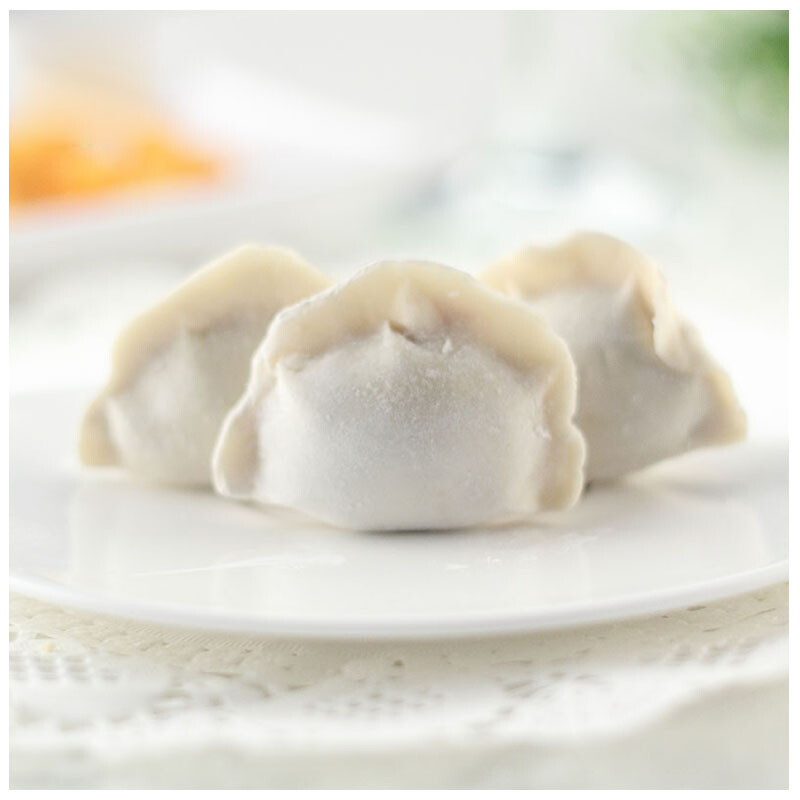 思念素水饺韭菜鸡蛋1000g