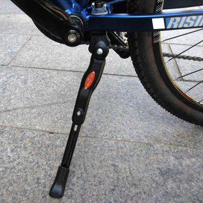 自行车中撑脚撑山地车中支架铝合金车梯折叠车中支撑可调脚架配件鸿森