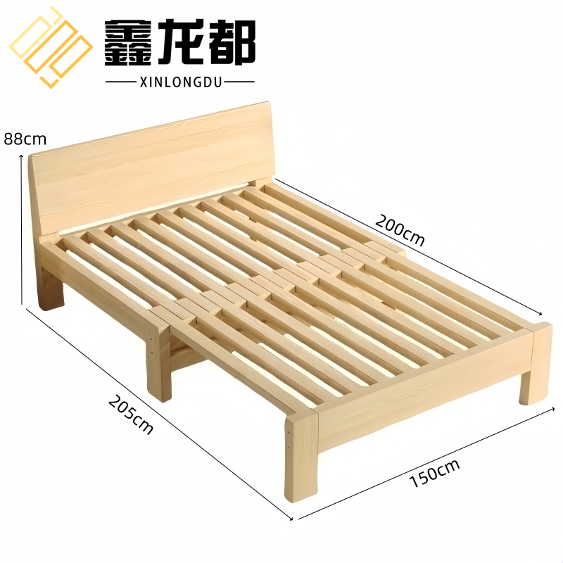 鑫龙都 折叠床1.5米张