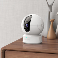 萤石EZVIZ C6C 3MP无极巡航版网络摄像机 300万超清家用监控摄像头 360度循环转动 智能家居