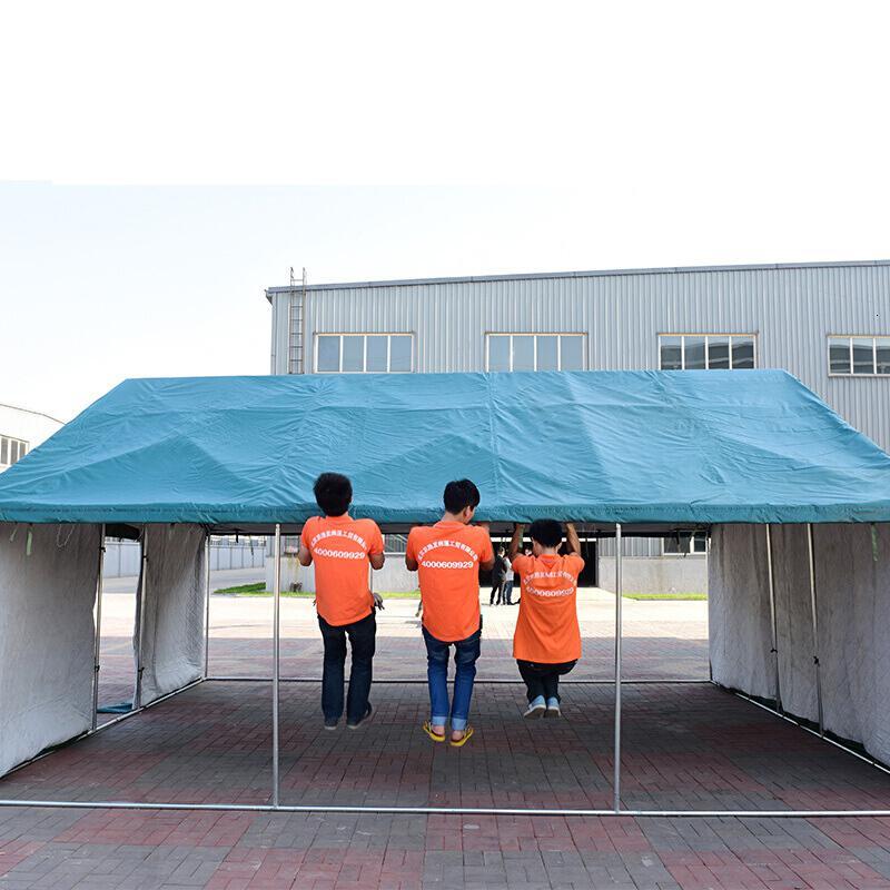 巅峰者(SUMMITPERSON)军民两用工地施工帐篷大型帆布工程帐篷野外救灾防雨夹棉