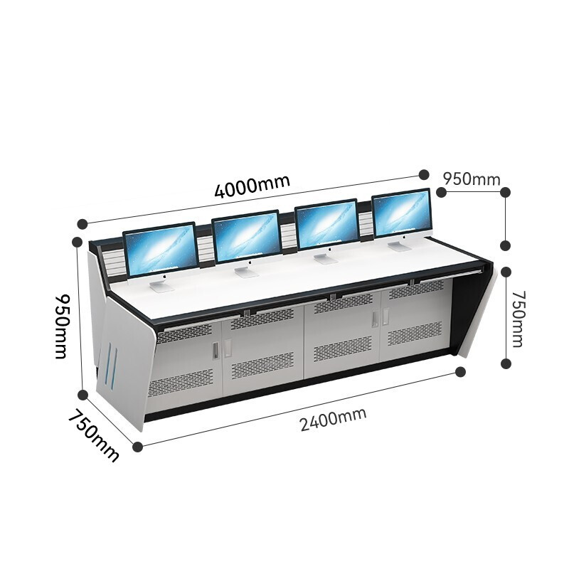 绵冠MIANGUAN监控台操作台指挥中心控制调度台升级款高清大图