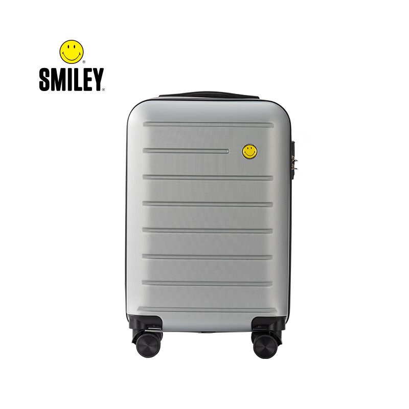 笑脸SMILEY笑脸灰拉杆箱XB21-6002高清大图