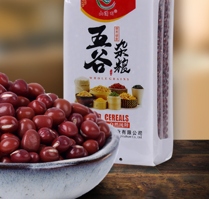 山满田 赤小豆380克真空包装五谷杂粮赤小豆薏米组合农家粗粮