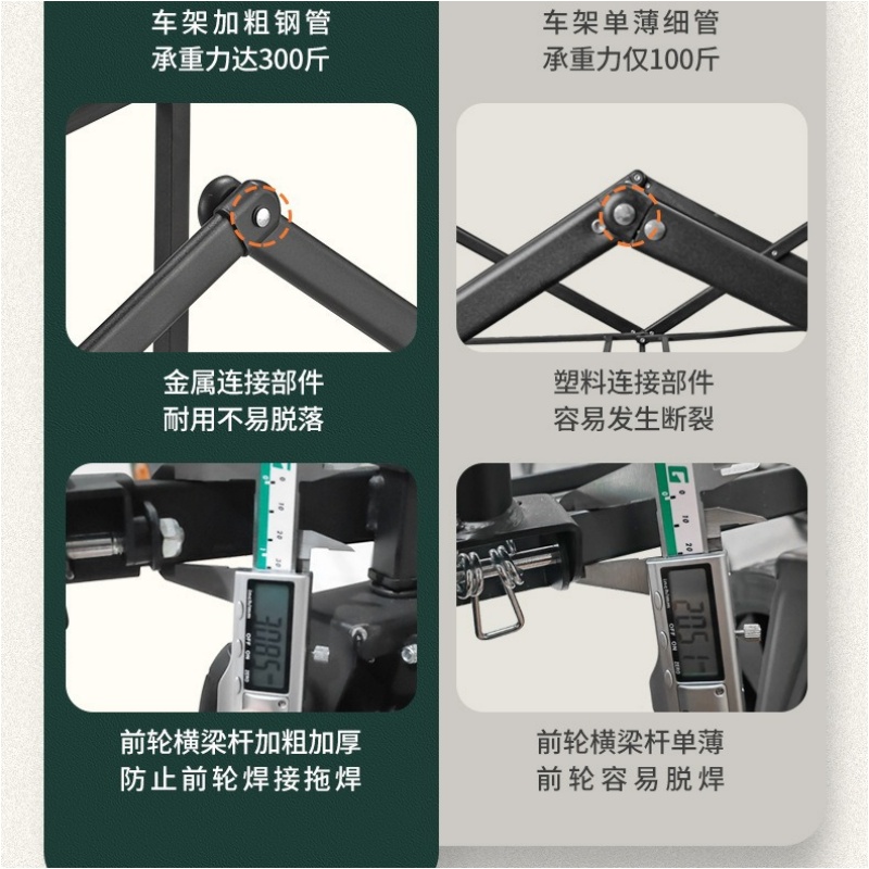 晨磊手推车双轴承/个高清大图