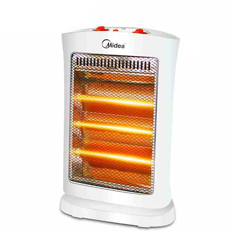 美的(Midea) 取暖器 NS12-15B 小太阳取暖器电暖气家用电暖扇摇头电热扇远红外加热电暖器高清大图