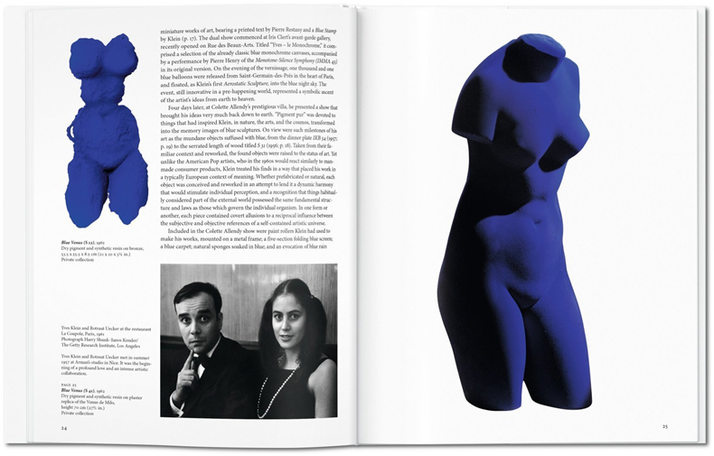 [正版]英文原版 Yves Klein 伊夫 克莱因 艺术作品集 新现实主义推动者 波普艺术 Taschen Basi高清大图