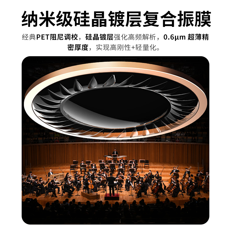 纽曼XL18 3米加长版 专业监听耳机有线3.5mm游戏不带麦主播直播专用声卡入耳式电脑降噪耳返 银色高清大图