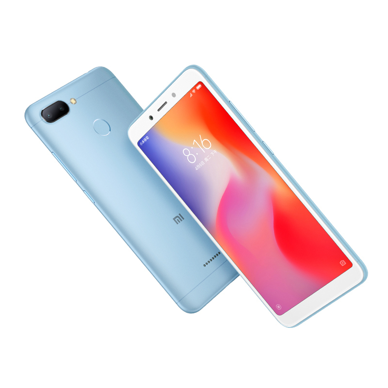 Xiaomi/小米 红米6 3GB+32GB 巴厘蓝 移动联通电信全网通4G手机