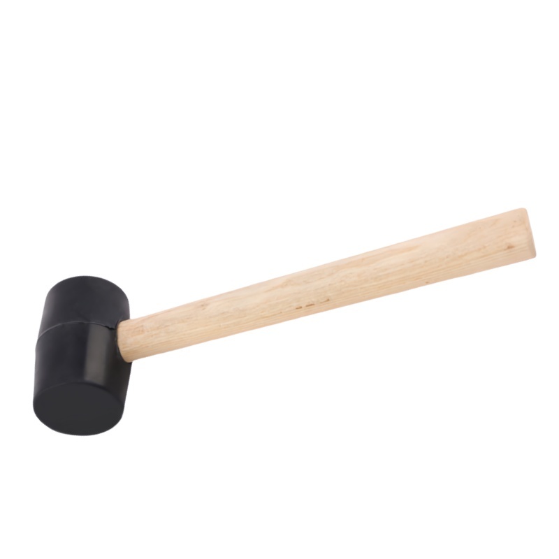 铁洋 工具锤橡胶锤 300g 锤长24.5cm 把高清大图
