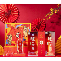[酒厂自营]泸州老窖头曲 富贵吉祥礼盒 55度625ml*2瓶 白酒礼盒 浓香型白酒自饮聚会送礼