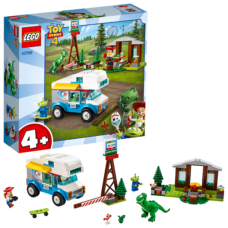 乐高(LEGO)积木 小拼砌师Juniors玩具总动员4的房车旅行4岁+ 10769 儿童玩具