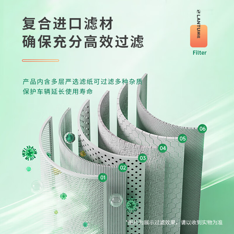 鸿行 空气滤芯滤清器高清大图