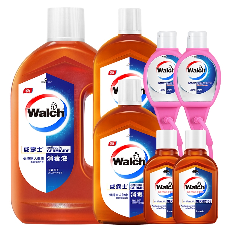 威洁士(walch)1.2l630mlx2免消毒液