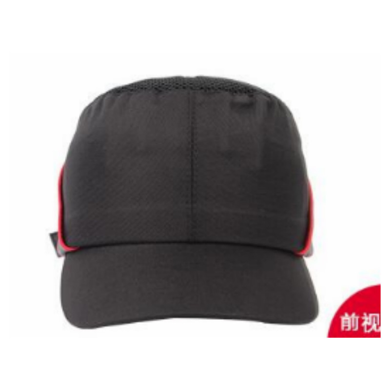 代尔塔 Delta Plus 102150-NO 5厘米帽檐PU涂层聚酰胺轻型防撞帽(黑色)