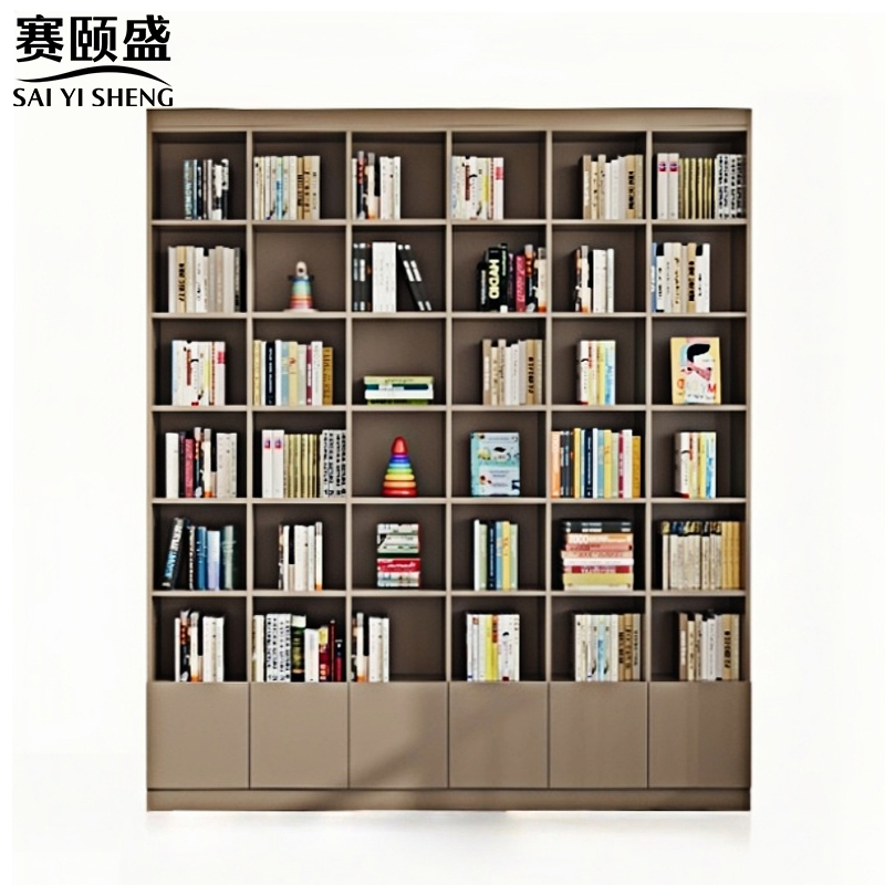 赛颐盛木质书柜高清大图