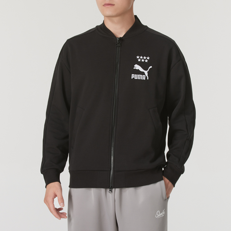 PUMA/彪马男装新款舒适透气休闲运动耐磨夹克防风外套628094-01 ZP高清大图