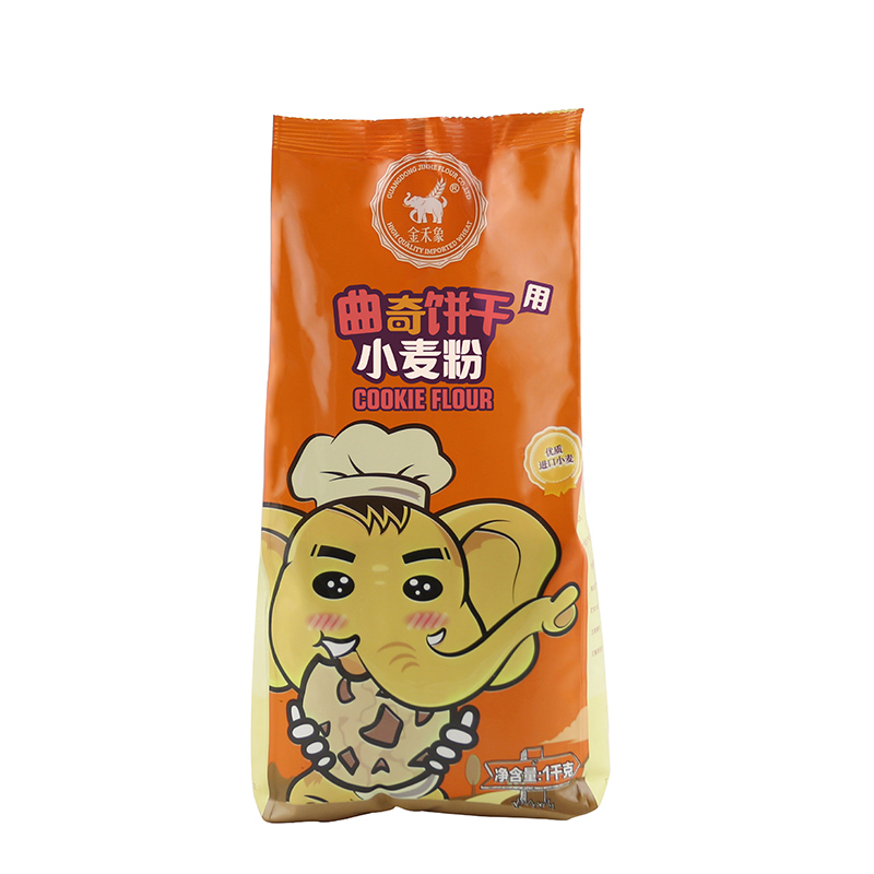 金禾象 曲奇饼干用小麦粉 原装1kg 优质低筋小麦粉 家庭烘焙原料 曲奇饼干专用面粉