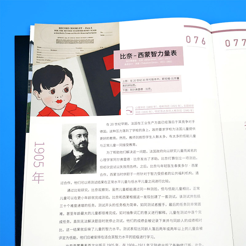 [醉染正版]心理学之书 韦德·E·皮克伦 重庆大学出版社 自天文之书 探索心理学发展历史上 250个令人着迷的里程碑系列高清大图